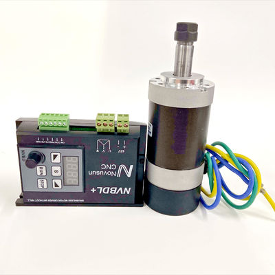 Brushless Dc Motor CNC 48V 400W 12000rpm JSSBY-90-4120-CD15 0.4N high torque